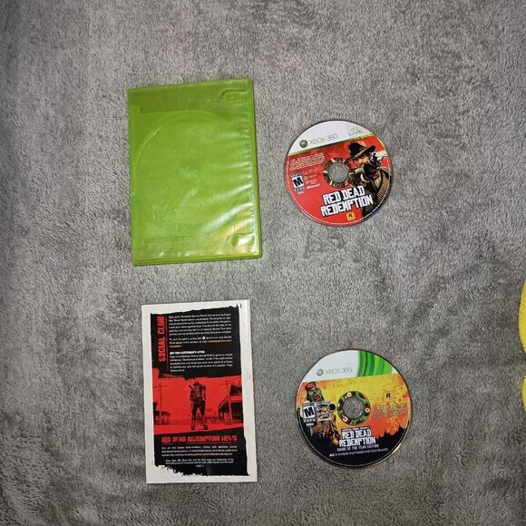 Red Dead Redemption Game Of The Year Edition Complete Xbox 360 Goty Cib No Map - Picture 3 of 16